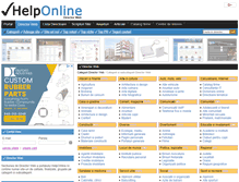 Tablet Screenshot of director-web.helponline.ro
