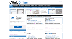 Desktop Screenshot of helponline.ro